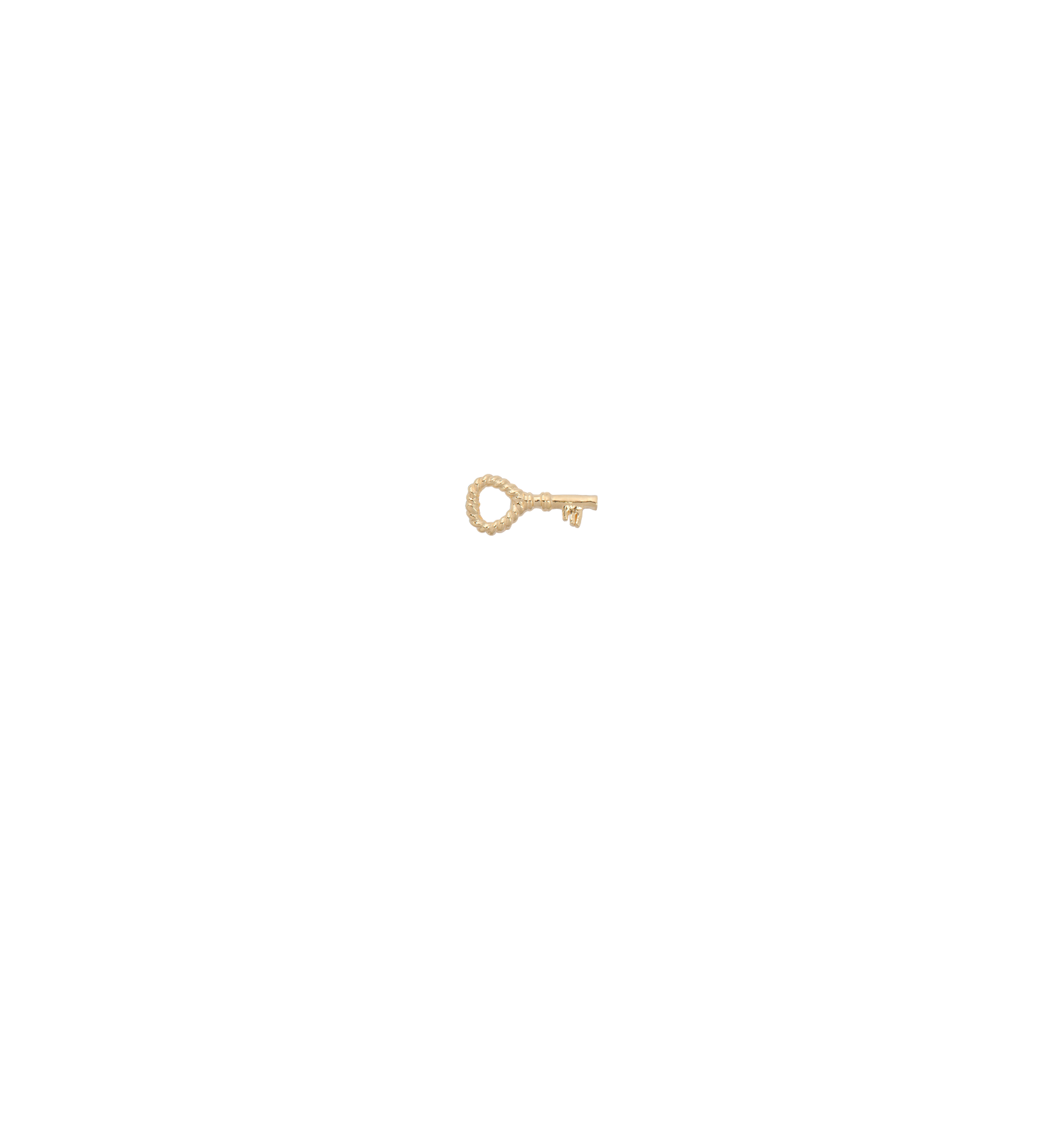 Anna+Nina Smykker - Guld - Key - Ørering