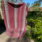 Indisk Sari Plaid - Hjertemønster