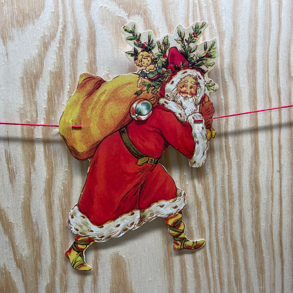 Juleguirlande Med Julemand