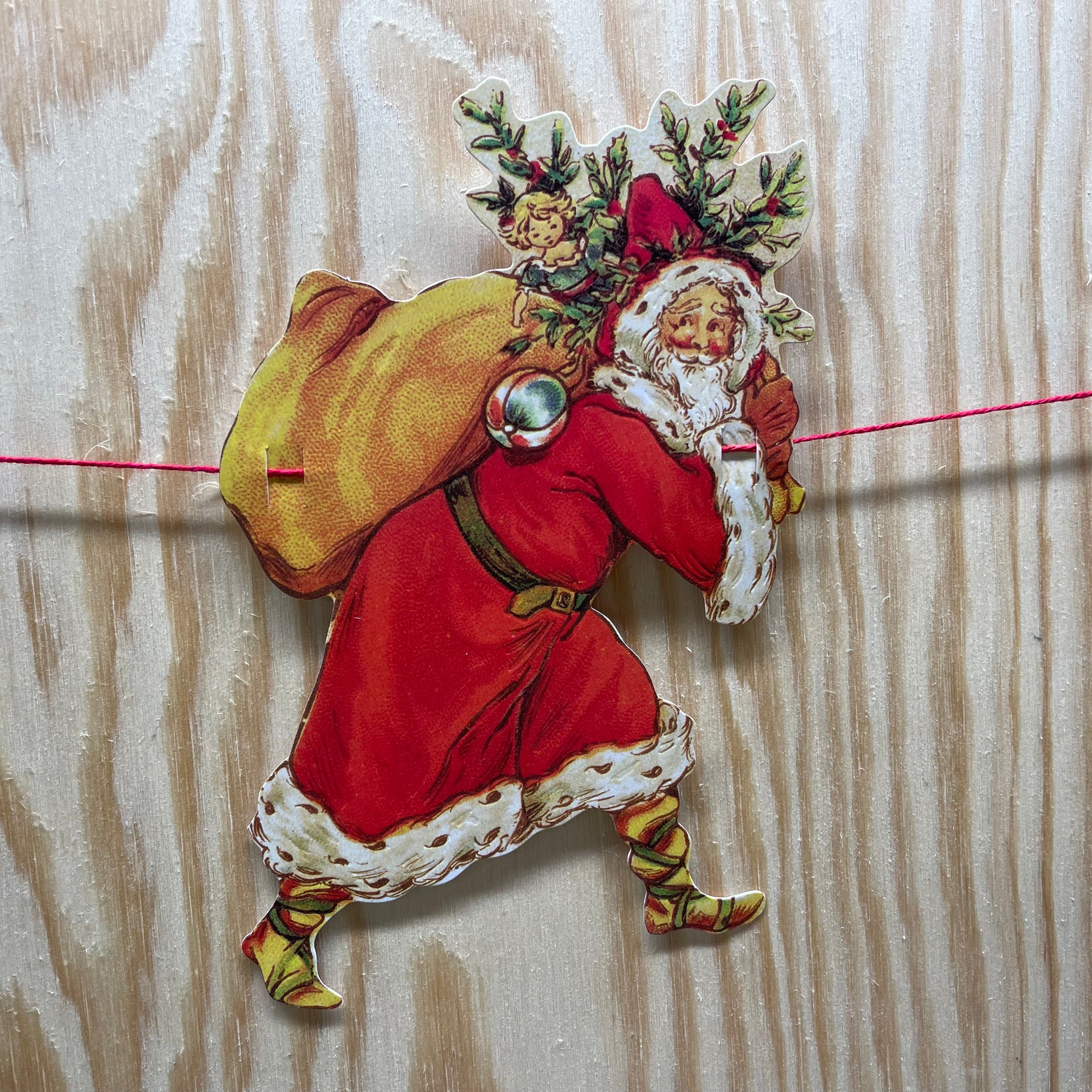 Juleguirlande Med Julemand
