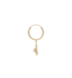 Anna+Nina Smykker - Guld - Single Flower Of Love Earring