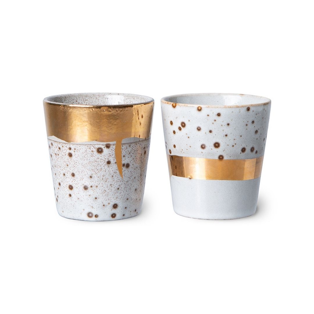 HK Living - Kaffekop uden hank - Christmas Edition