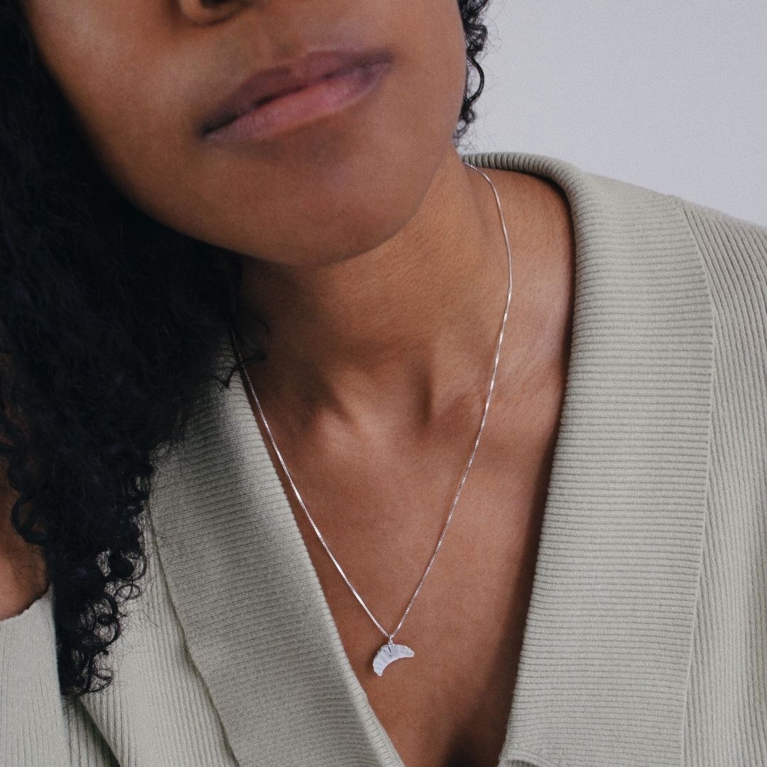 Jukserei - Croissant Halskæde - Sølv